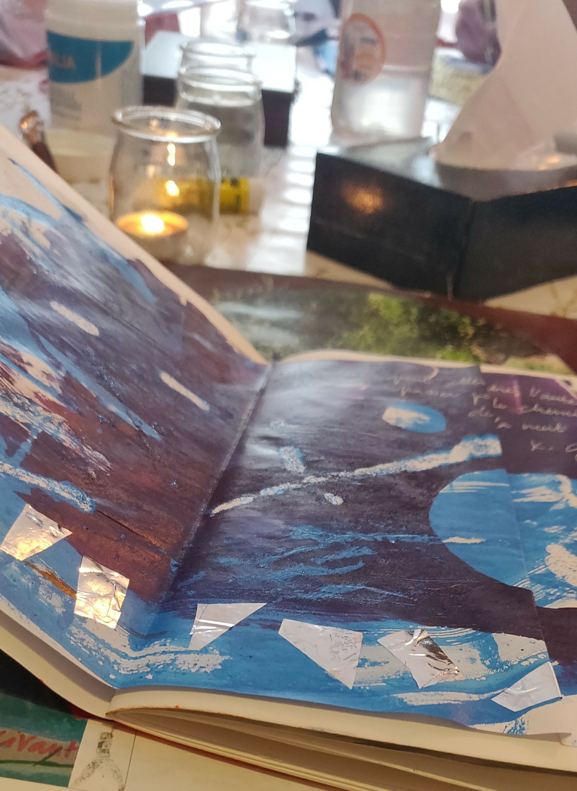 Atelier "traverser la perte et le deuil" avec le journal créatif