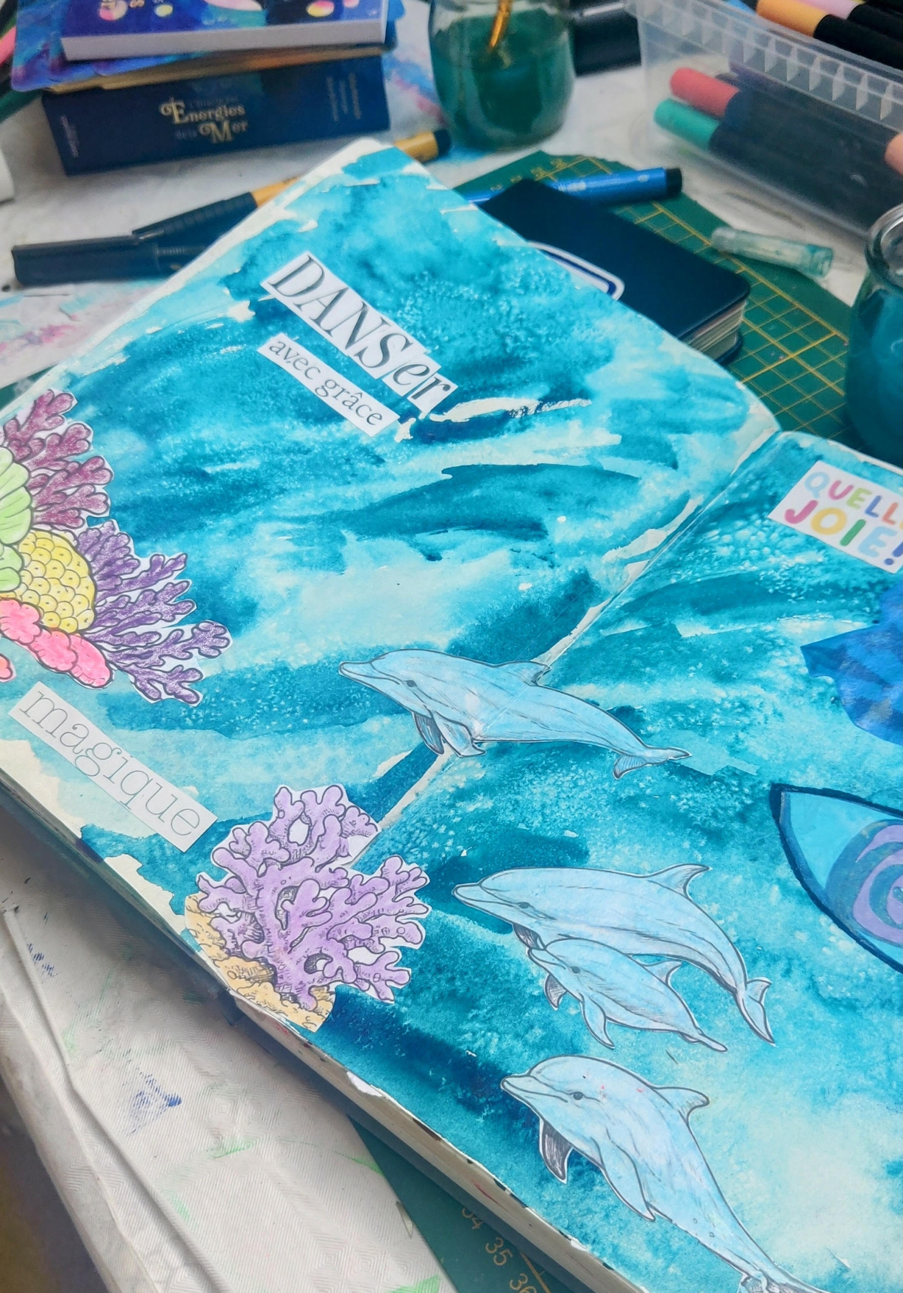 Stage Journal Créatif « La sagesse des dauphins »